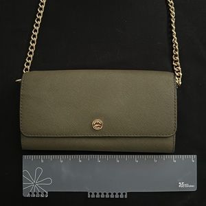 Olive green Michael Kors Wallet crossbody